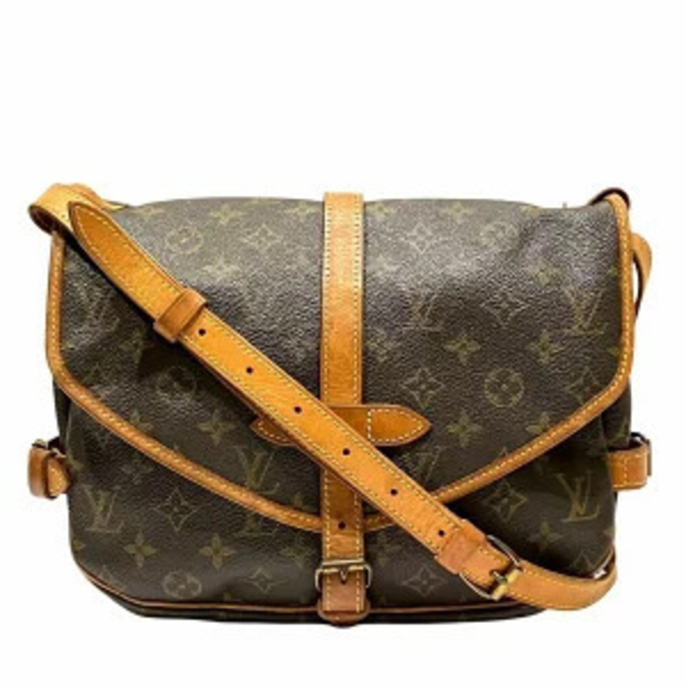 Louis Vuitton Saumur Shoulder Bag Monogram Canvas
